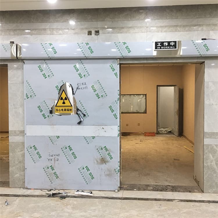 黄南双扇电动防护铅门